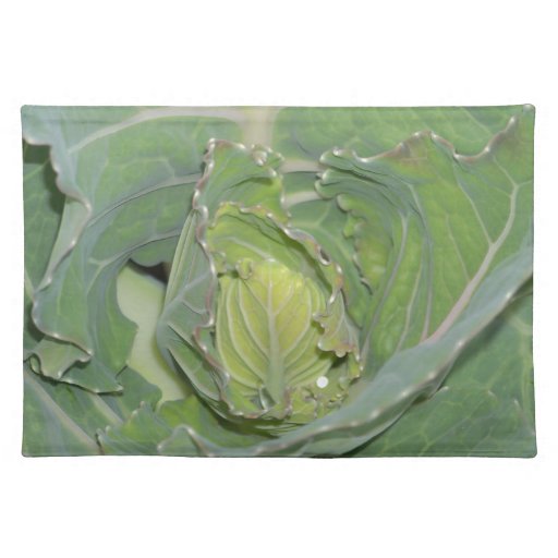 Cabbage Leaves Placemat Zazzle