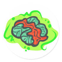 Cabbage Roll stickers