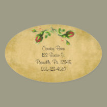 Cabbage Rose Sticker stickers