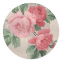 Cabbage Roses - Sticker