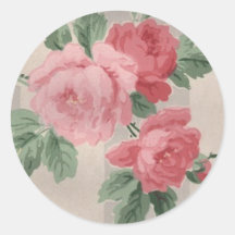 Cabbage Roses - Sticker