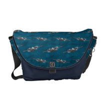 Cabbie Pattern Messenger Bags at Zazzle