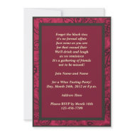 Cabernet invitation
