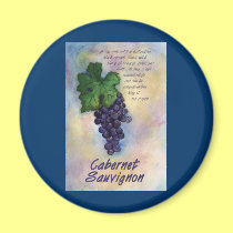 Cabernet Sauvignon Wine Magnet