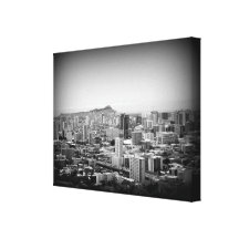 Cabeza de Honolulu y del diamante Impresiones En Lienzo Estiradas
