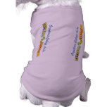 Cabeza de la Casa del Caos Pet T-shirt