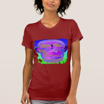 CABEZA DEL MONO CAMISETA