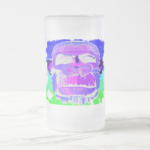 CABEZA DEL MONO TAZAS DE CAFÉ