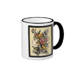 Cabeza gitana taza de café