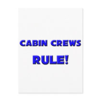 Cabin Crews Rule! postcards