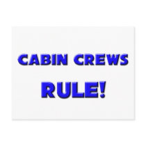 Cabin Crews Rule! postcards