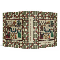 Cabin Fever Lodge Look Camping Recipe 3 Ring Binder