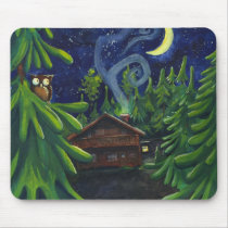 cabin in the woods mousepads