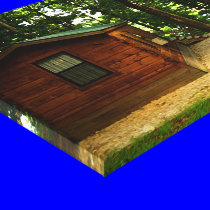 Cabin in the Woods canvas prints