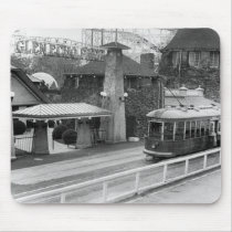 Cabin John Streetcar, 1930s Mousepads
