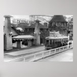 Cabin John Streetcar, 1930s Poster