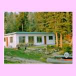 Cabin on Bednesti Lake 1961 Postcard postcards