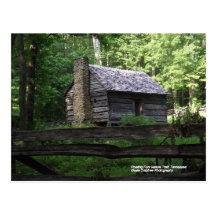 Cabin on the Roaring Fork Nature Trail Postcard
