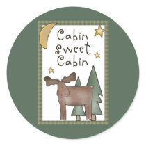 Cabin Sweet Cabin Stickers by mrssocolov2 Cabin Sweet Cabin Stickers