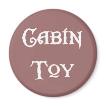Cabin Toy magnets