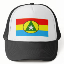 Cabinda, Angola flag Hats