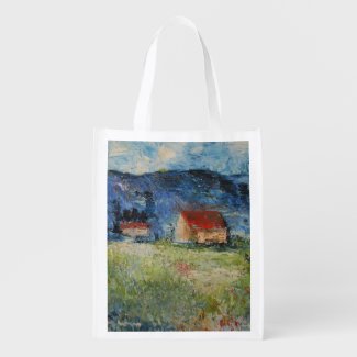Cabins in Blue Mountains Grocery Bags