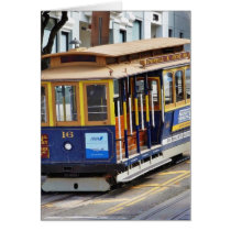 Cable Cars In San Francisco Greeting Cards
