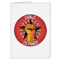 Cable Is Power Card