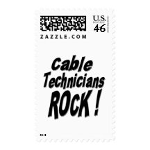 Cable Technicians Rock ! Postage