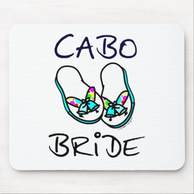 Cabo Bride Mouse Pad