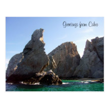 cabo greetings post card