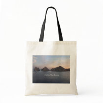 Cabo San Lucas at Sunset Canvas Bags