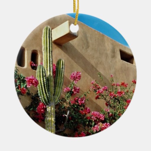 cabo san lucas baja mexico flowers christmas ornament cabo san lucas baja mexico flowers christmas ornament