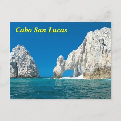 Cabo San Lucas postcard