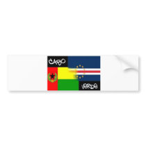 Cabo Verde bumper stickers by Creolemiss Cabo Verde bumper stickers