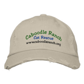 'Caboodle Ranch' embroidered hat