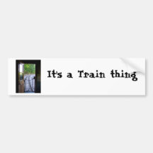 caboose view bumper stickers