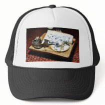 Cabrales Blue Cheese With Leaf Wrapping hats