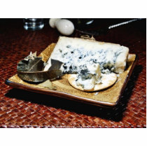 Cabrales Blue Cheese With Leaf Wrapping photo sculptures by lifesphere Cabrales Blue Cheese With Leaf Wrapping photo sculptures