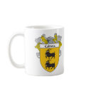 Cabrera Coat of Arms/Family Crest (Mantled) mugs by NameGame Cabrera Coat of Arms/Family Crest (Mantled) mugs