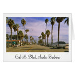 "Cabrillo Blvd, Santa Barbara" Card