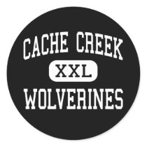 Cache Creek - Wolverines - High - Yolo California stickers by customteamsportswear Cache Creek - Wolverines - High - Yolo California stickers
