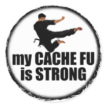 cachefurong round stickers