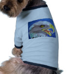 Cachinnating Eagle Dog T-Shirts pet clothing