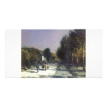 Cachoud Francois Charles A Starry Night Custom Photo Card