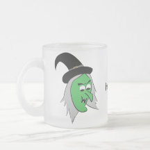 Cackling Witch Frosted Mug