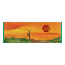 CACTUS AT SUNSET HALIMA AHKDAR posters