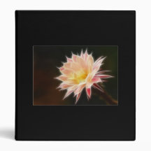 Cactus Bloom 3 Ring Binder