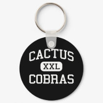 Cactus - Cobras - High School - Glendale Arizona keychains by customteamsportswear Cactus - Cobras - High School - Glendale Arizona keychains