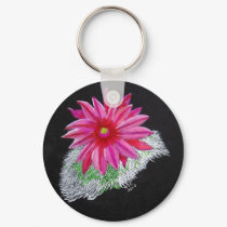Cactus Flower keychains